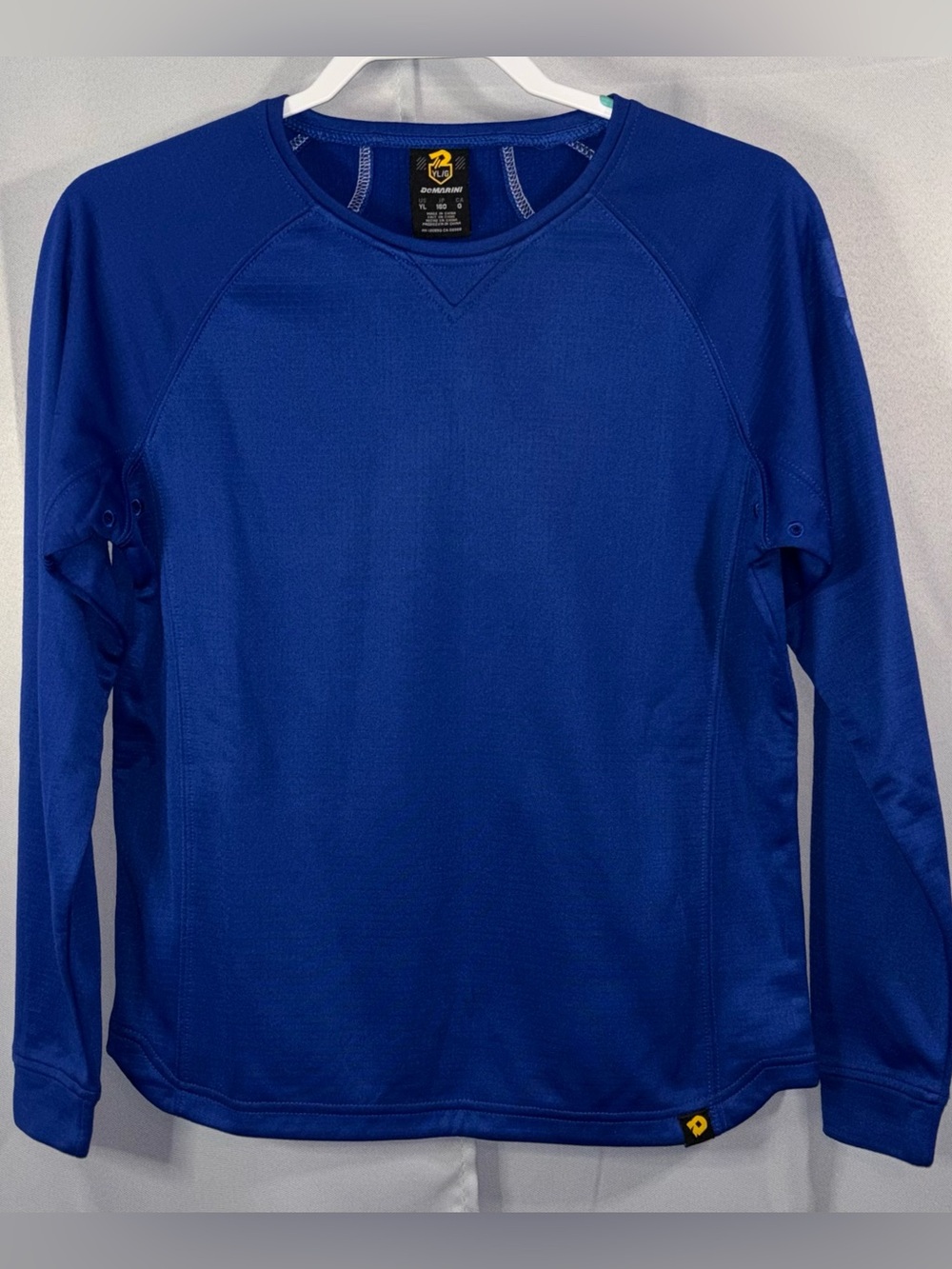 DeMarini Youth Heater Fleece Pullover Royal Blue YL NWT